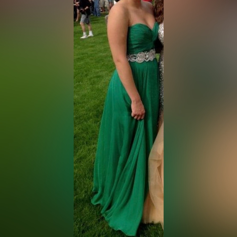 Jovani Emerald Green Prom Dress
